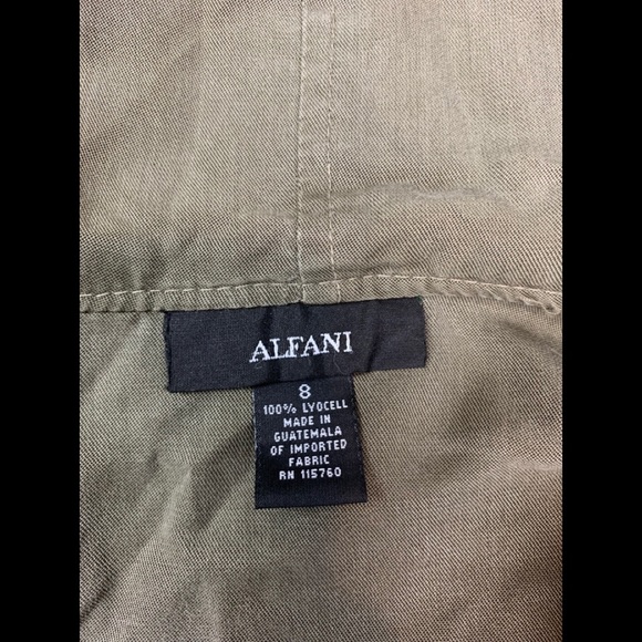 Alfani military green jacket - Picture 3 of 6